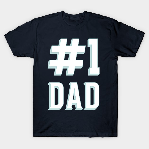 number 1 dad(1#dad) in the family T-Shirt by suba29